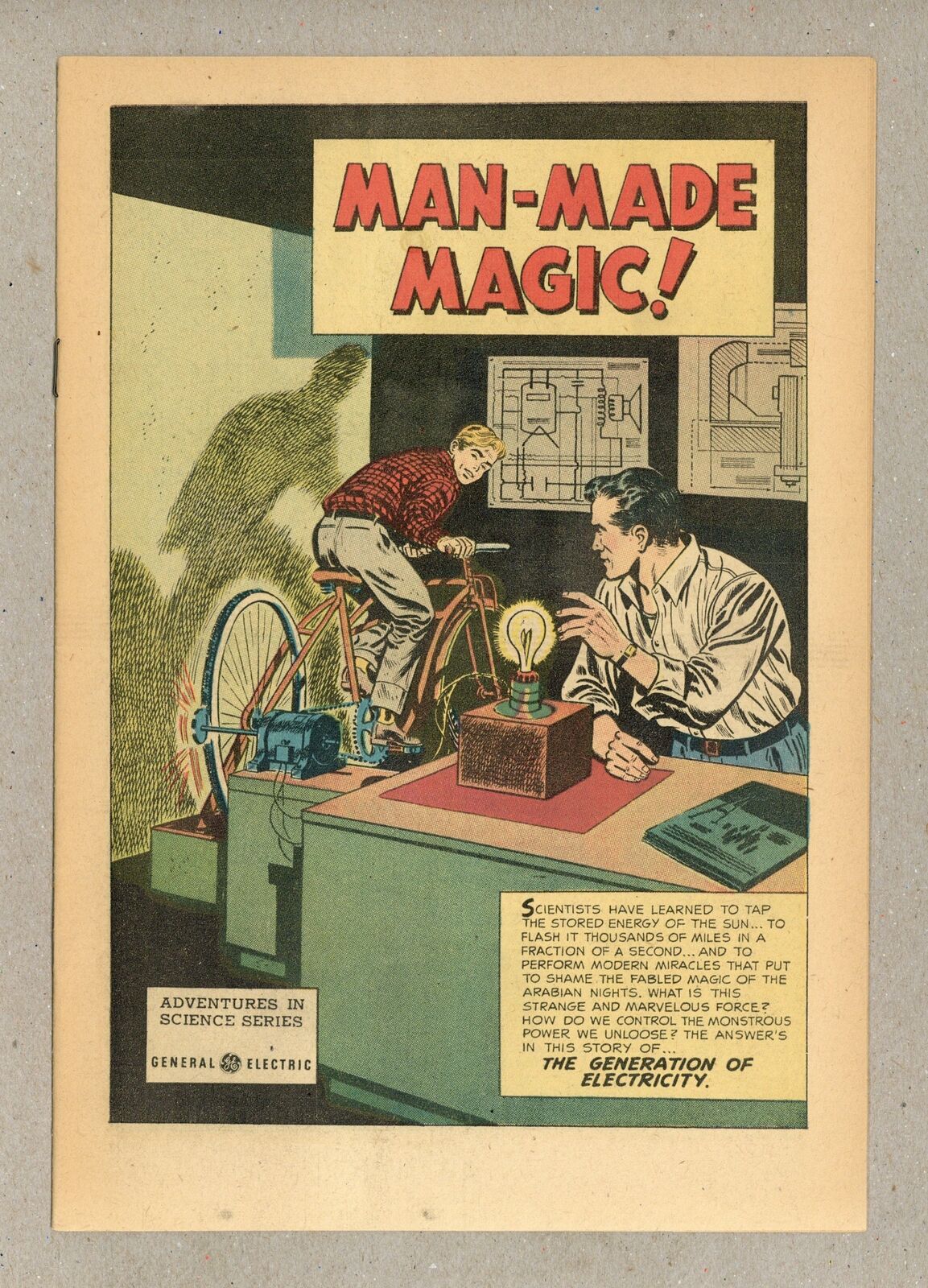 Man Made Magic General Electric giveaway #1 NM 9.4 1953
