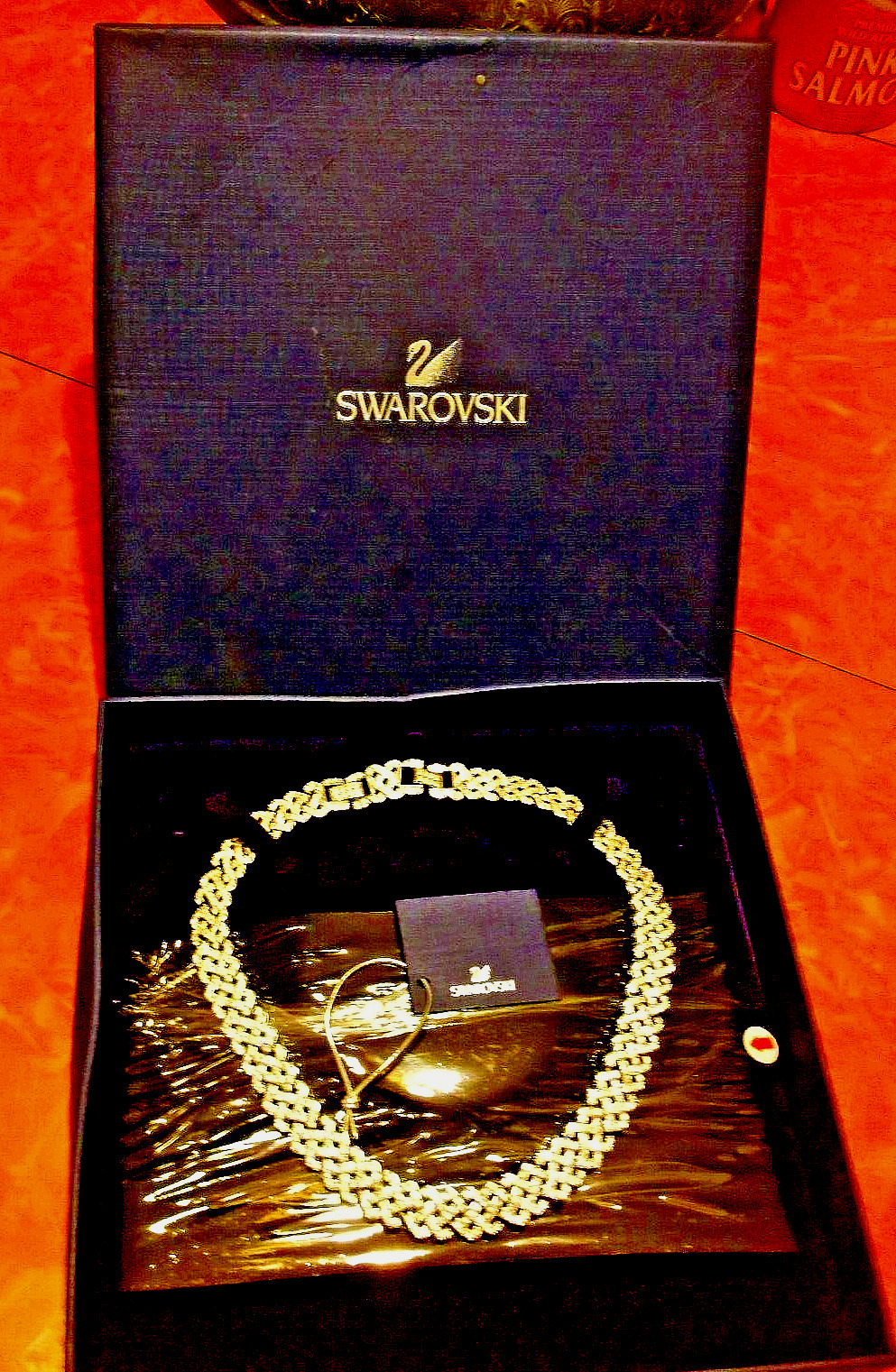 Genuine Authentic Swarovski Collar Necklace.  SEE NOW- BUY NOW- NEW LOW PRICE