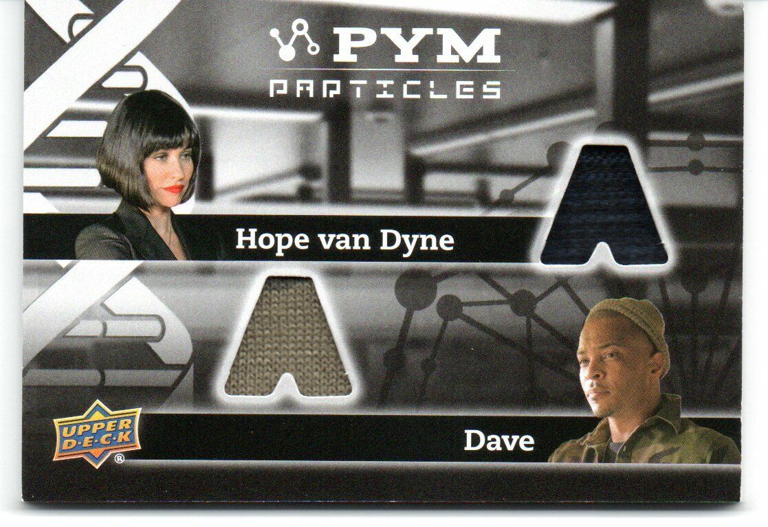 Ant-Man Movie DOUBLE CHARACTER PYM PARTICLES Costume Card PT2-VD HOPE & DAVE