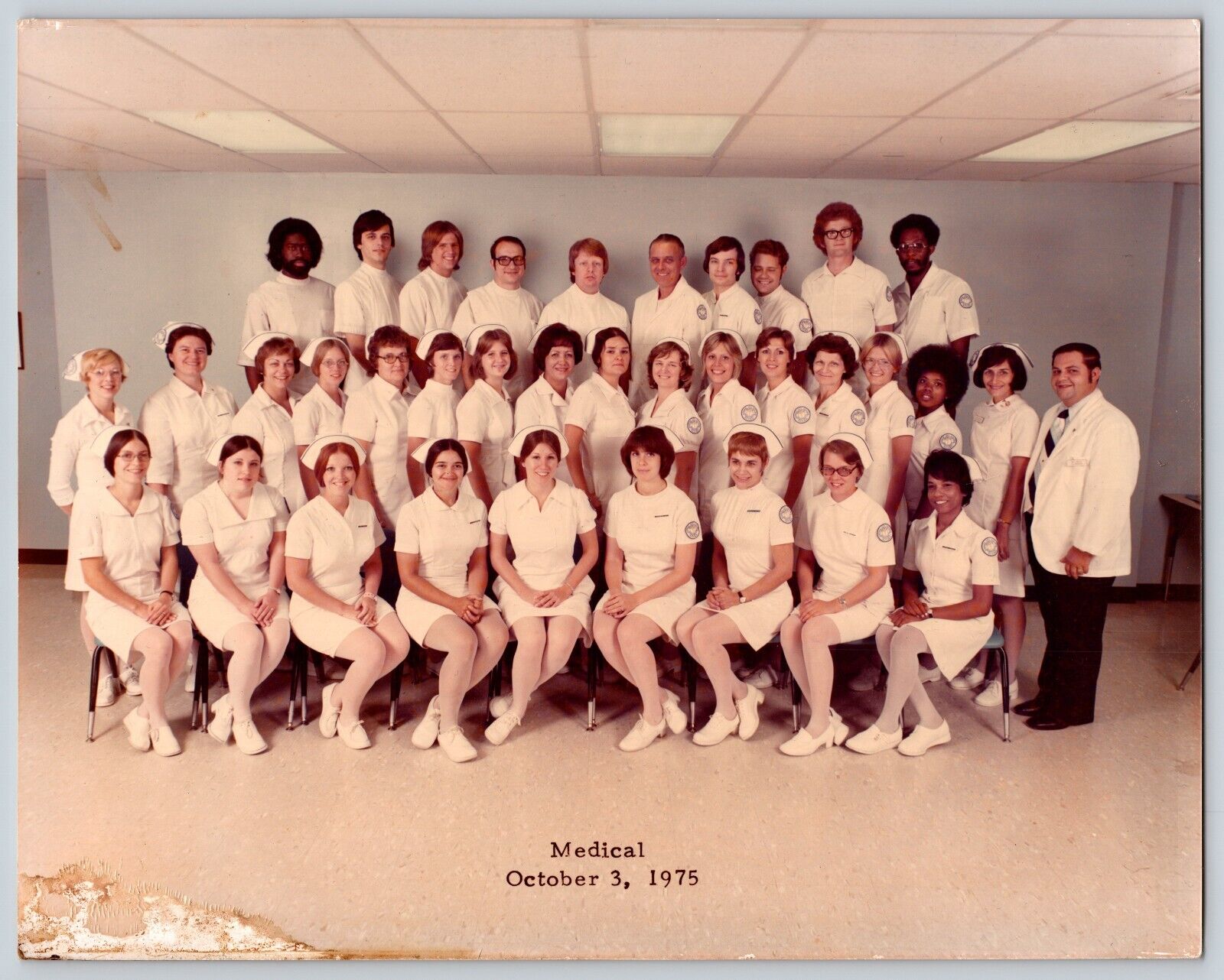 1975 Kansas City College Medical Association MO Multiple Signatures Photo ~8x10\