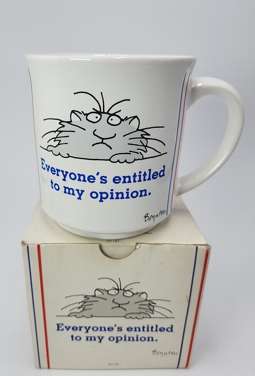 Sandra Boynton Vintage Coffee Mug \