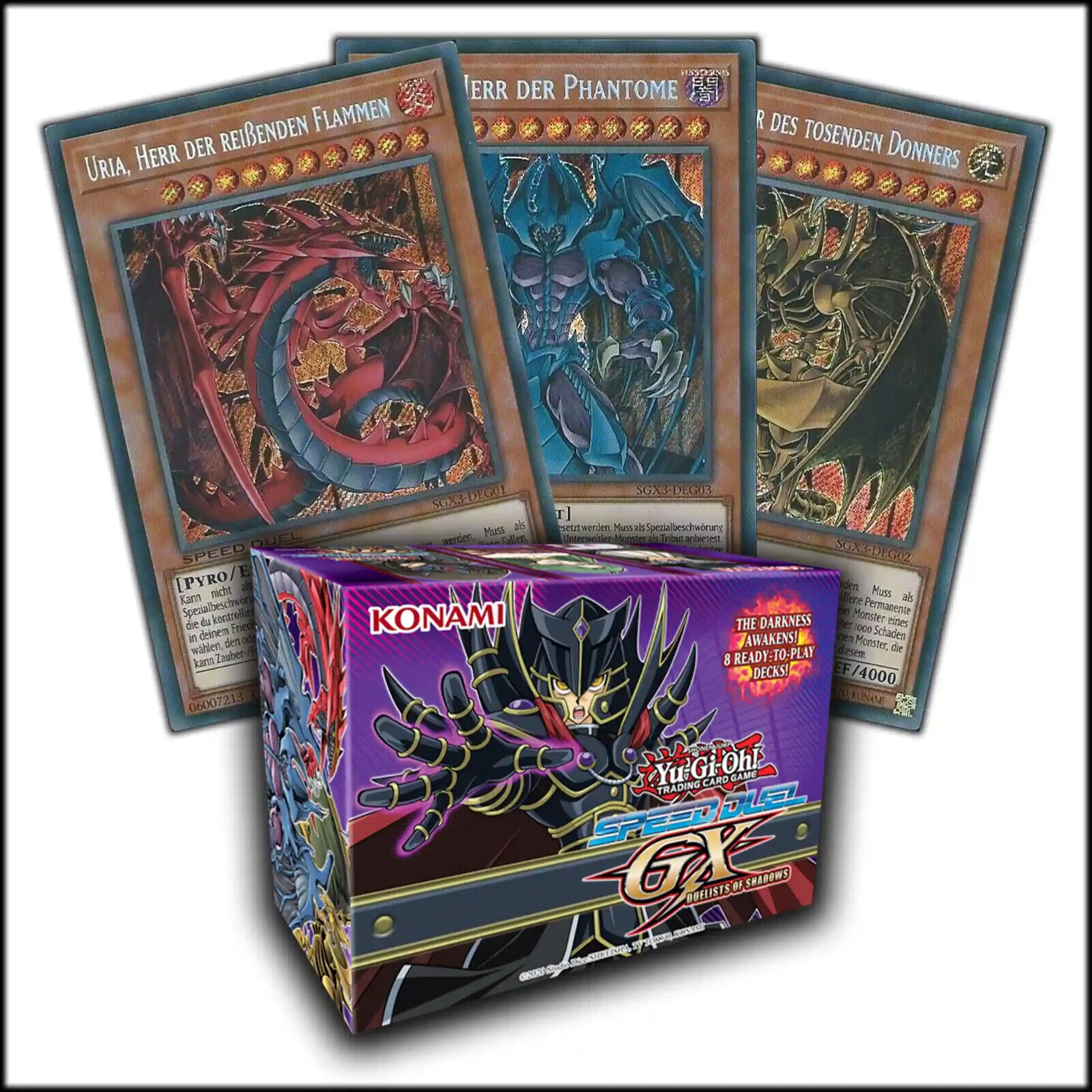 Yugioh Speed Duel GX: Duelists of Shadows - Single Cards to Choose From - SGX3