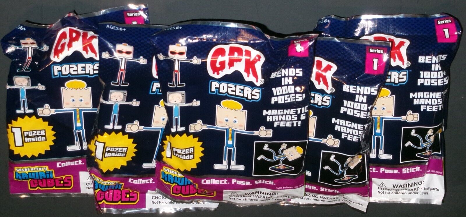2017 Garbage Pail Kids * GPK Pozers * Complete Set Unopened * Adam Bomb - Posers