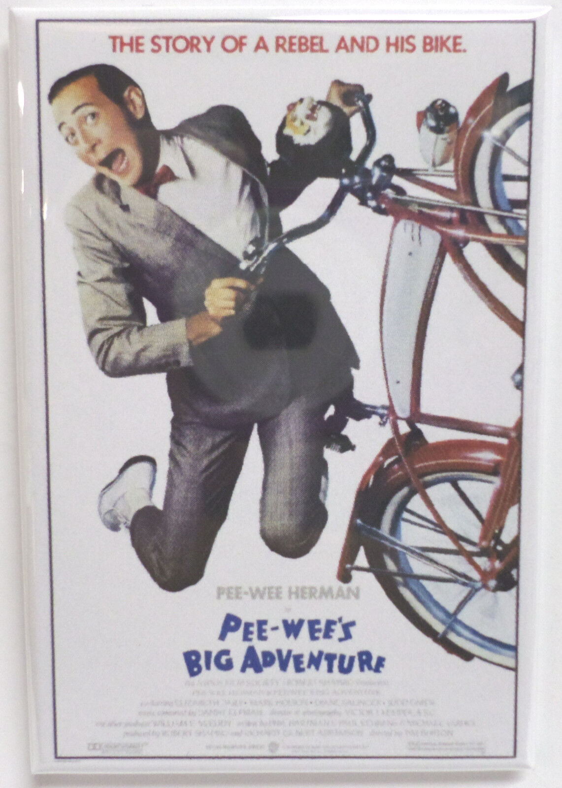 Pee-Wee\'s Big Adventure Movie Poster 2\