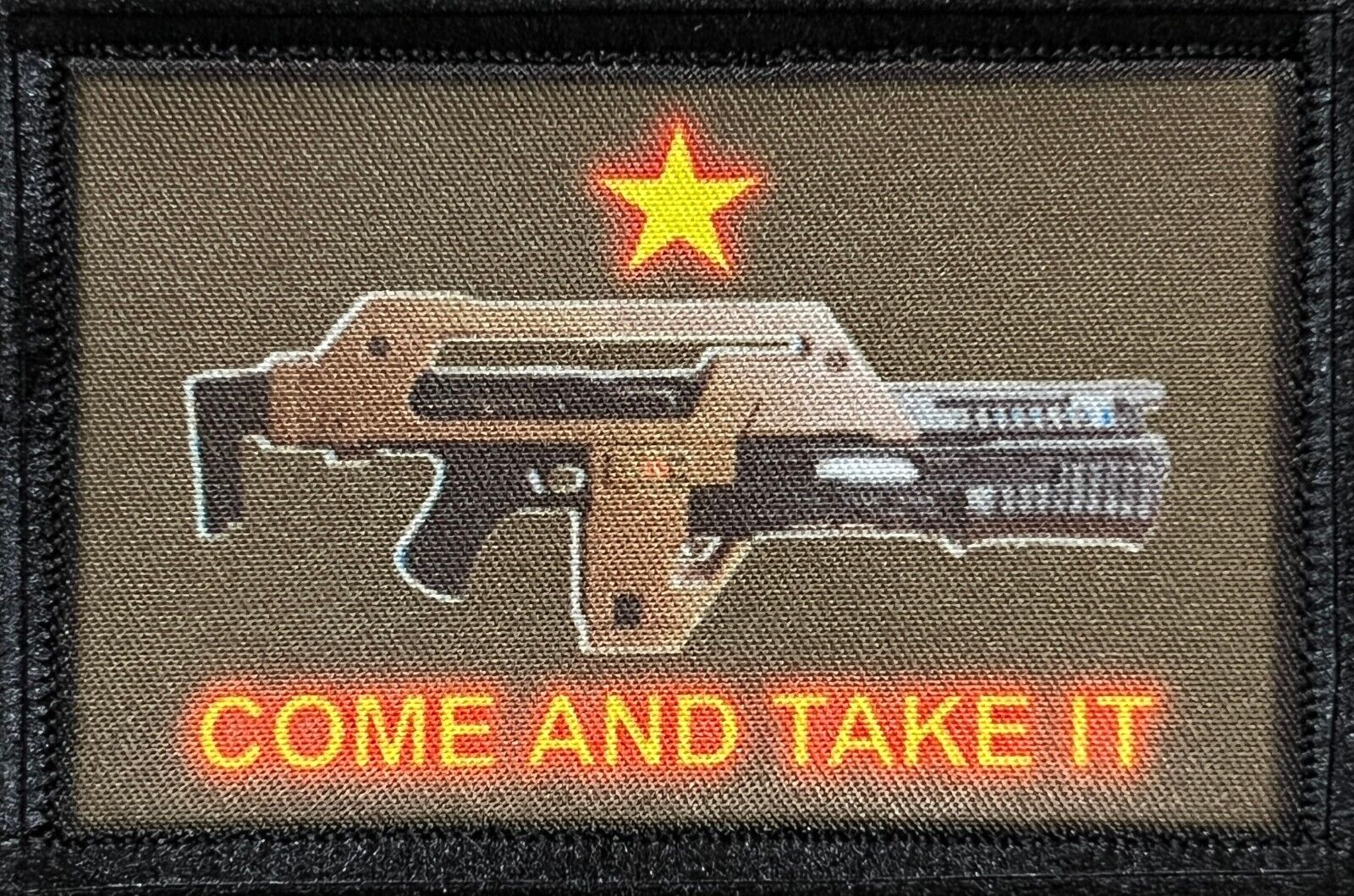 Aliens M41A Pulse Rifle Come and Take It Morale Patch Tactical Military Army