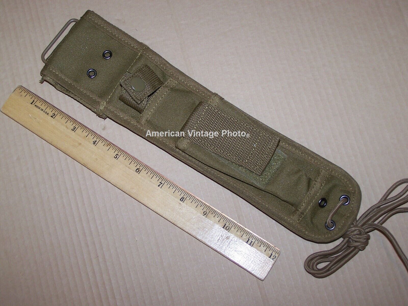 Sheath Scabbard for Bayonet Knife Tactical Military ROTHCO 40065 + P38 Opener
