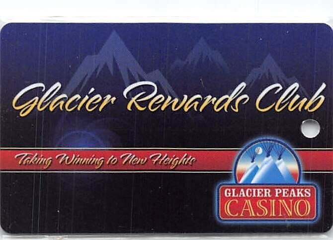 Glacier Peaks Casino - Browning, MT - Slot Card