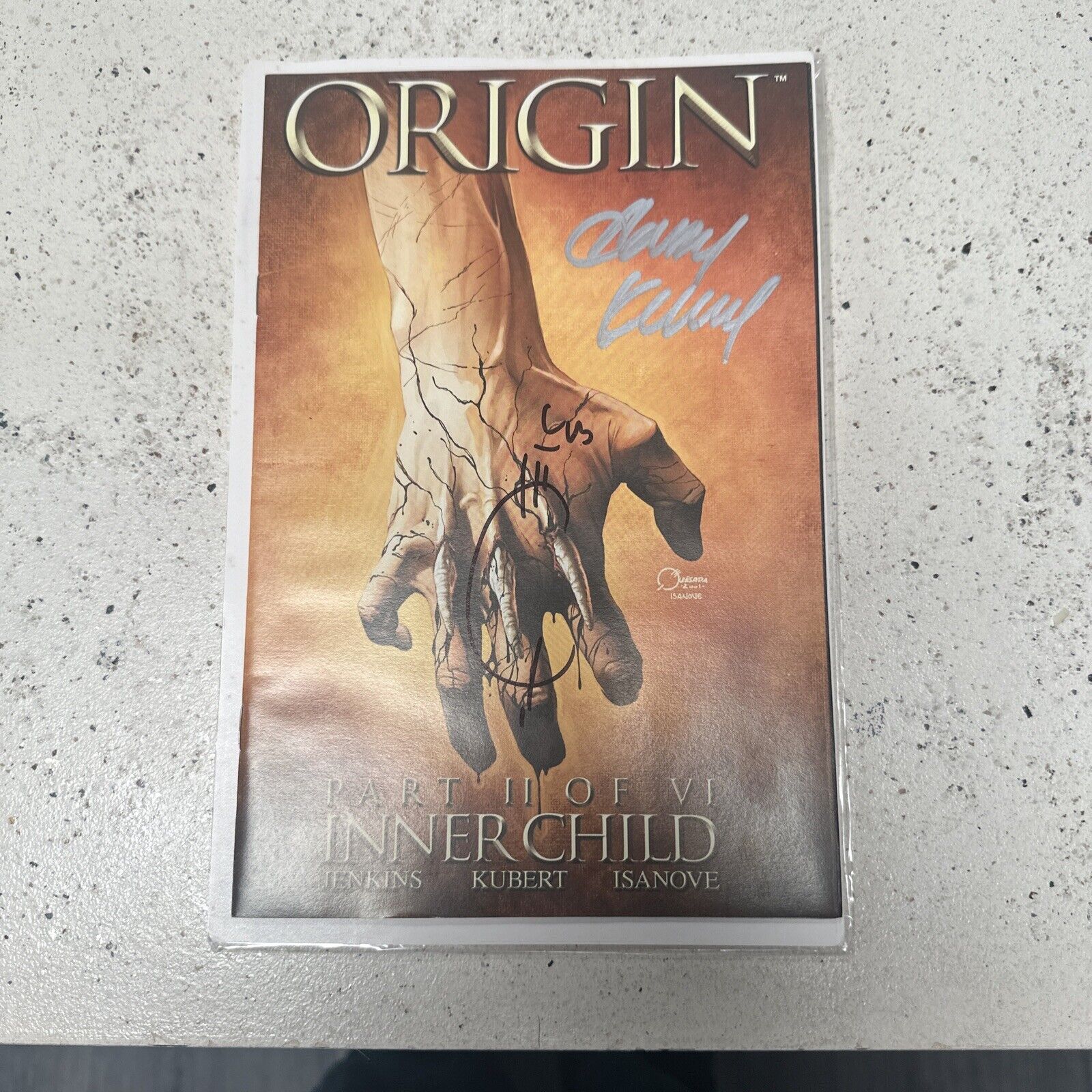 Wolverine Origin : Inner Child (2001) # 2 VF Signed Andy Kubert •Quesada