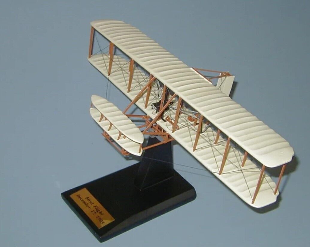 Orville Wilbur Wright Flyer First In Flight Desk Display Model 1/32 SC Airplane