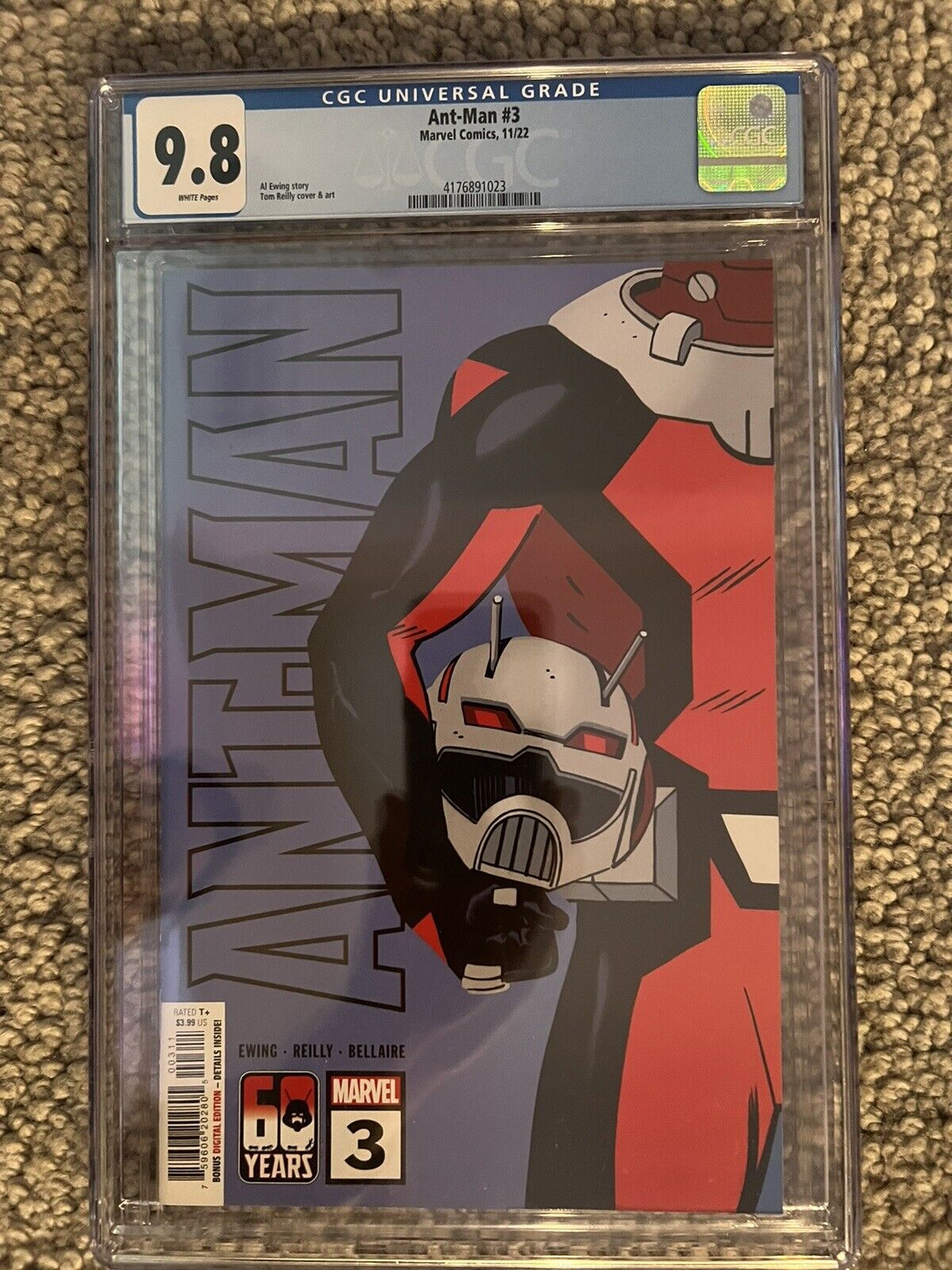 Ant-Man #3 (2022) Marvel Comics - CGC 9.8 White Pages Al Ewing Tom Reilly