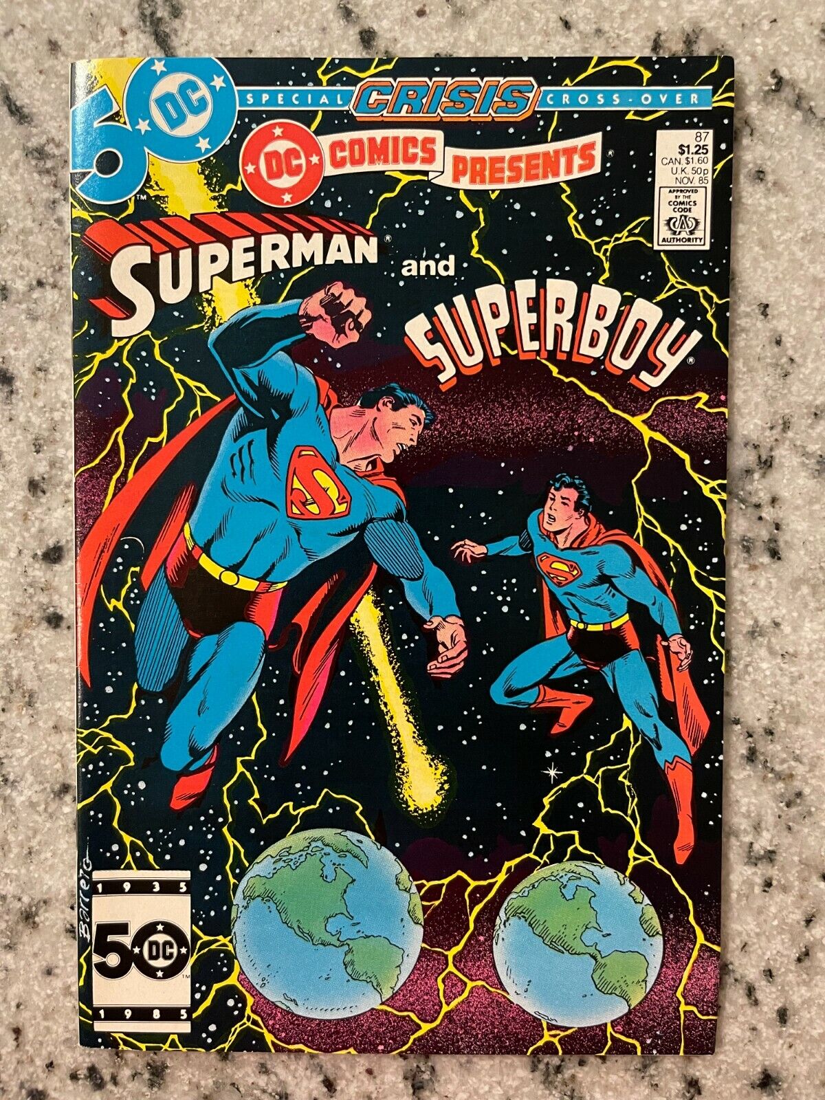 DC Comics Presents # 87 NM Comic Book Feat. Superman Superboy Batman Flash SF2