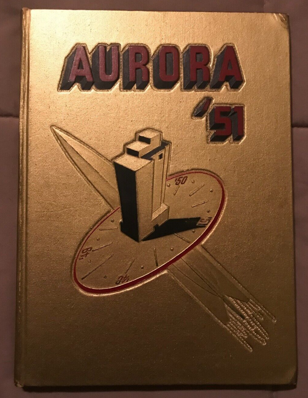 AURORA 1951 YEARBOOK, Lutheran High School, Milwaukee, Wi LOADED WITH SIGNATURES