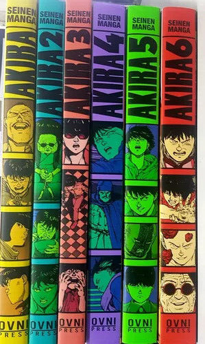 Manga, Kodansha, Akira Vol. 1 al 6 Ovni Press.  Manga en ESPAÑOL. Nuevos