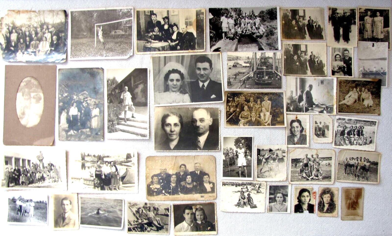 Collection of 39 antique and old photos of Bulgarian Jews, 1st half of 20th cen.