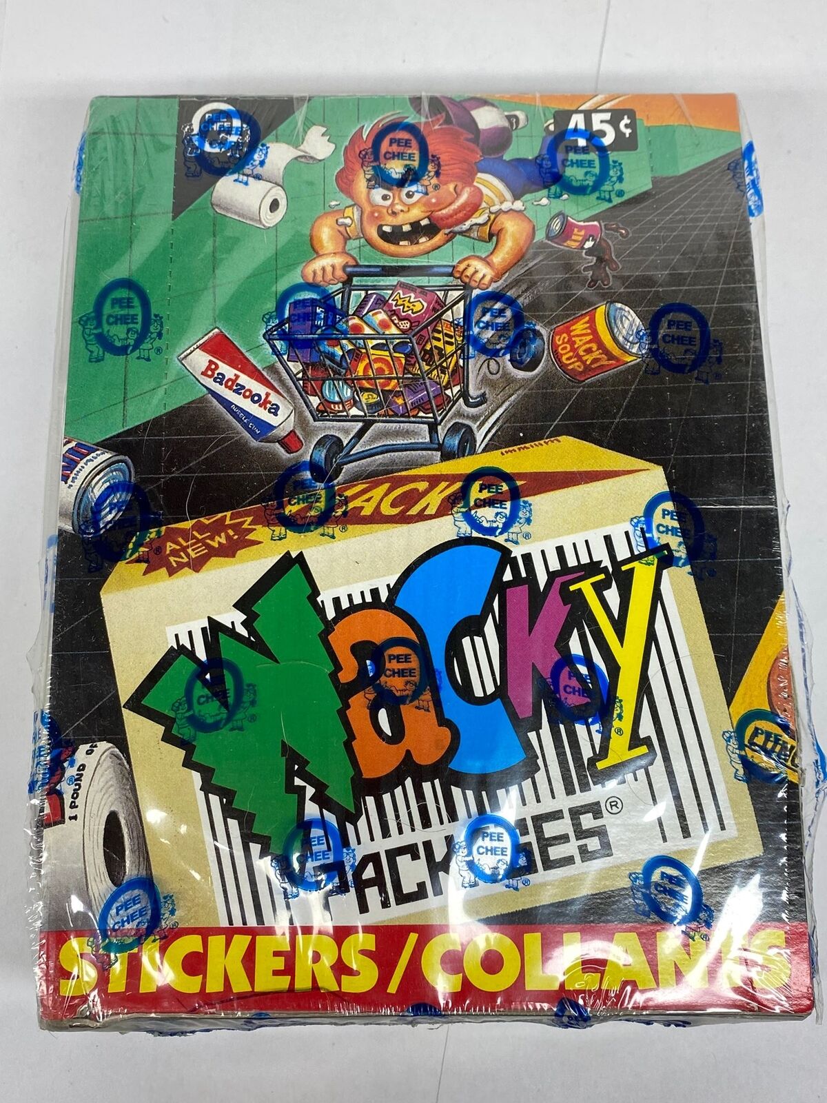 1992 O-Pee-Chee Wacky Packages Stickers Trading Card Box Topps FULL Sealed 36CT