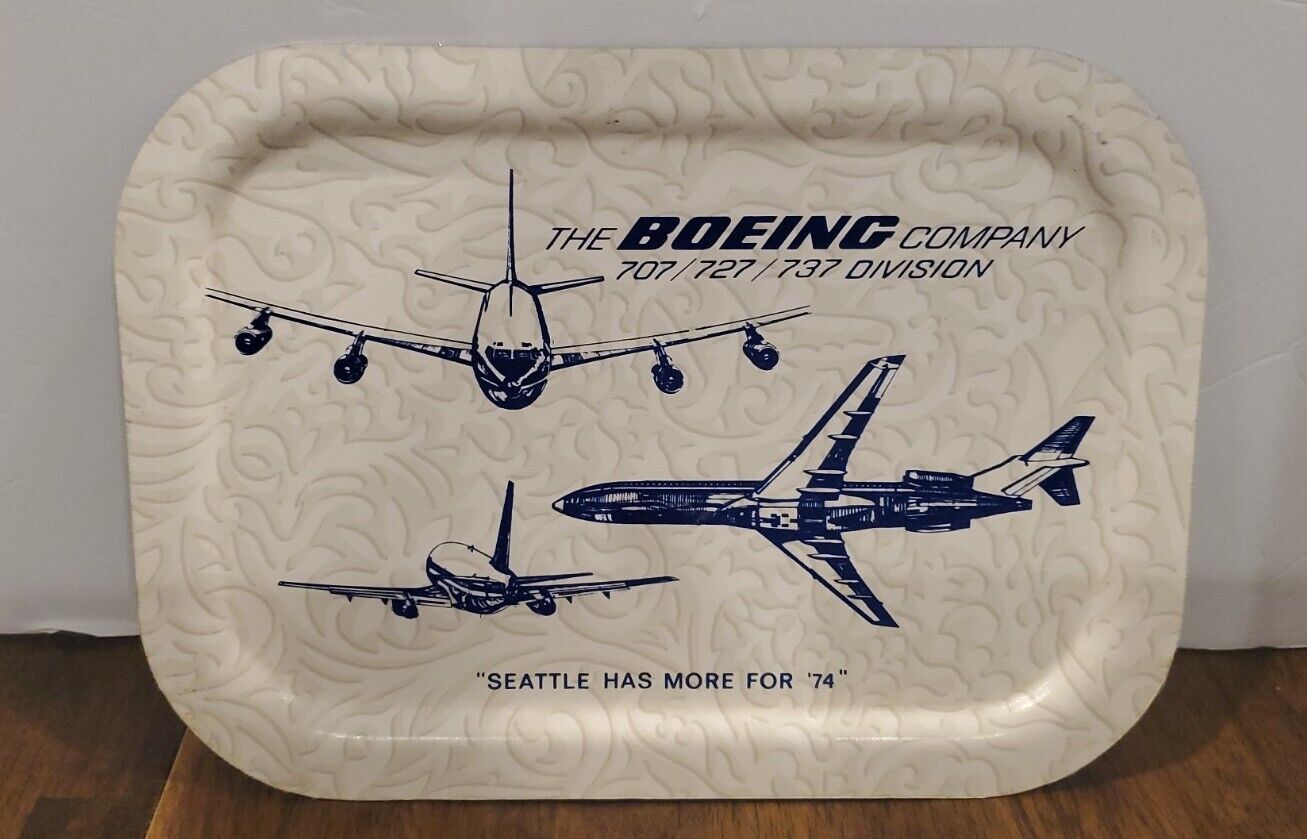 The Boeing Company 707/727/737 Division Serving Tray 