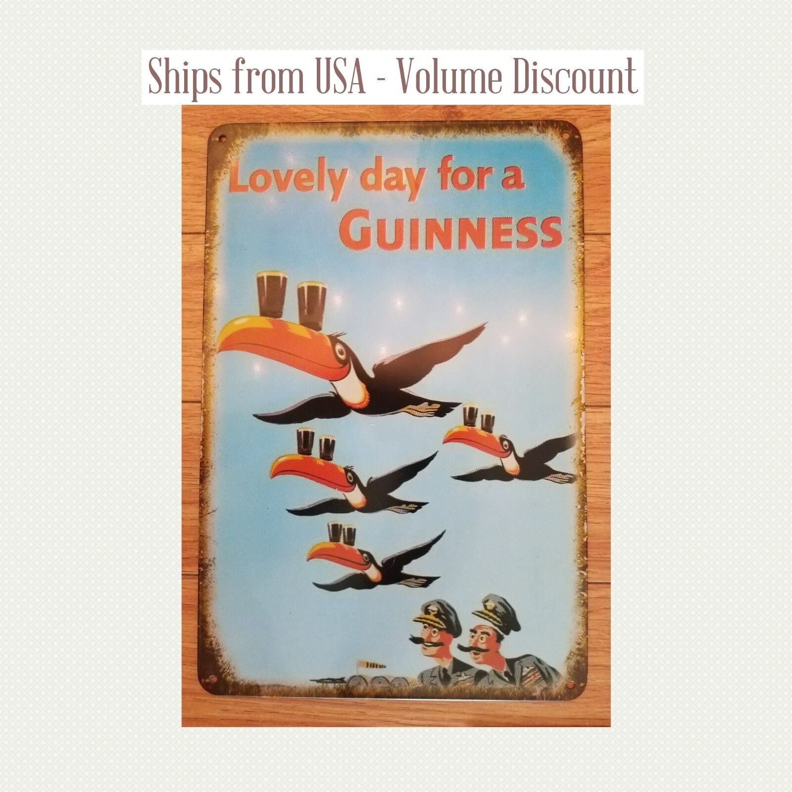 Guinness Sign Lovely Day for a Guinness Sign Guinness Sign Vintage Guinness Sign