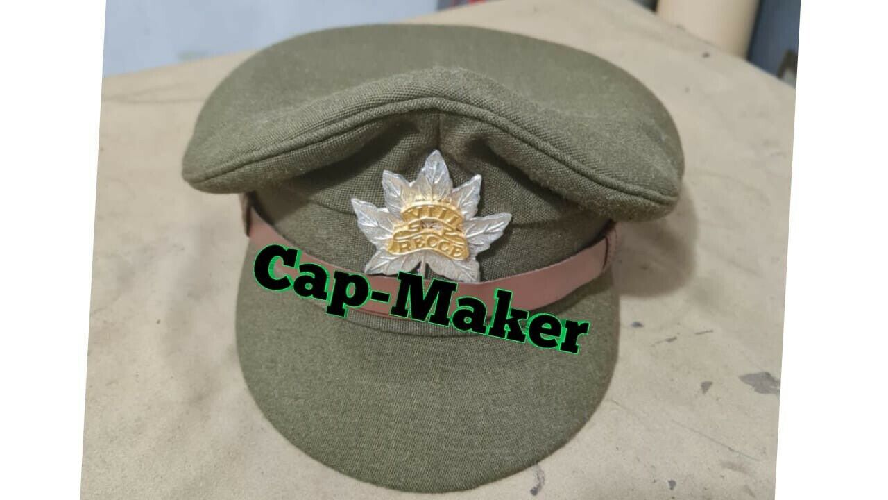 WW2 CANADIAN VIII 8TH RECCE OFFICER’S CAP