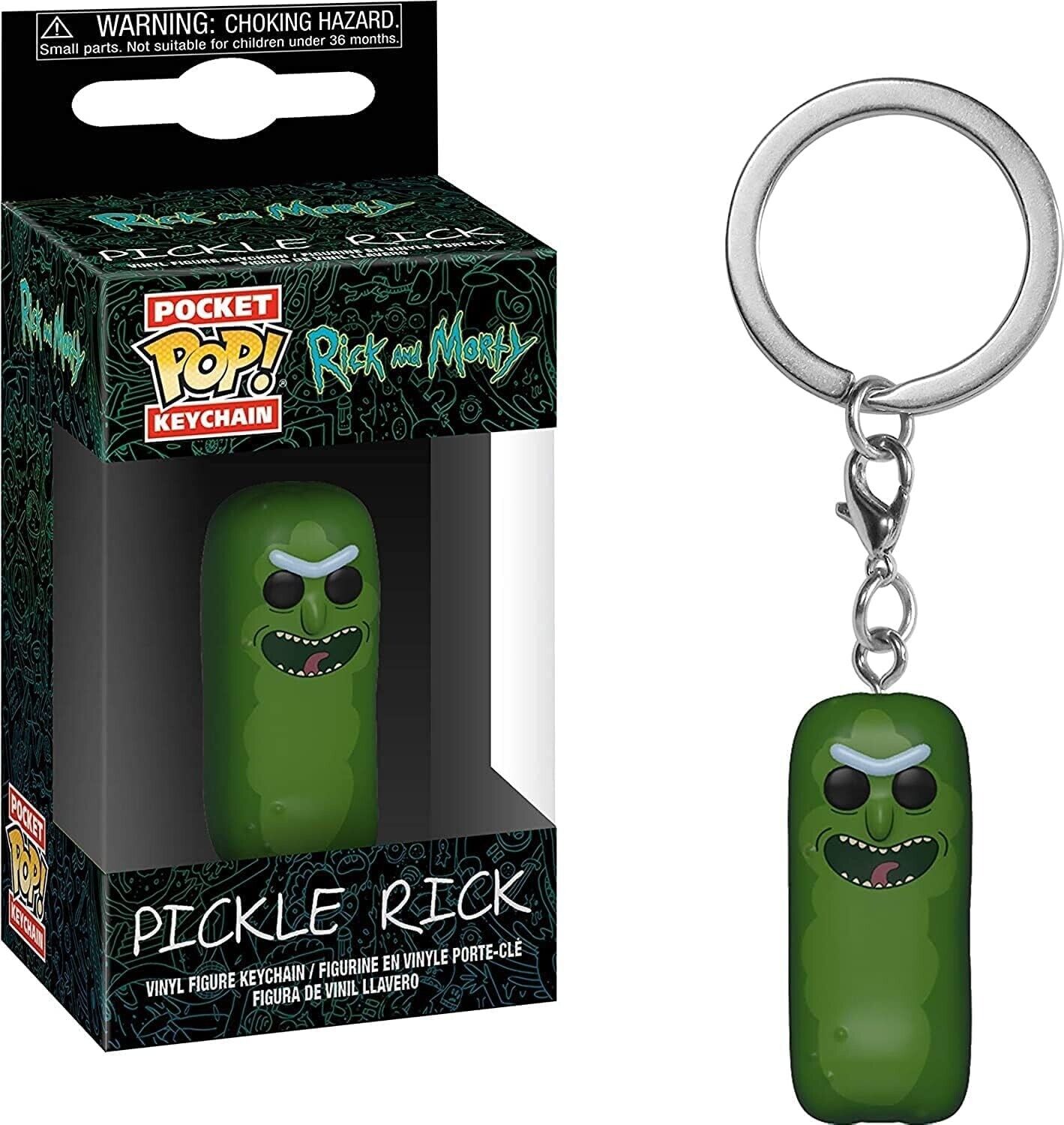 Funko Pocket POP Keychain: Rick and Morty Pickle Rick