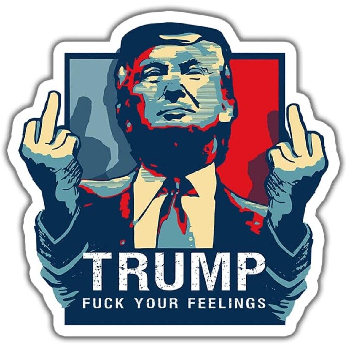 5 Donald Trump 2024 Stickers ~ MAGA Laptop Sticker Trump Decal Vinyl - 5Pcs