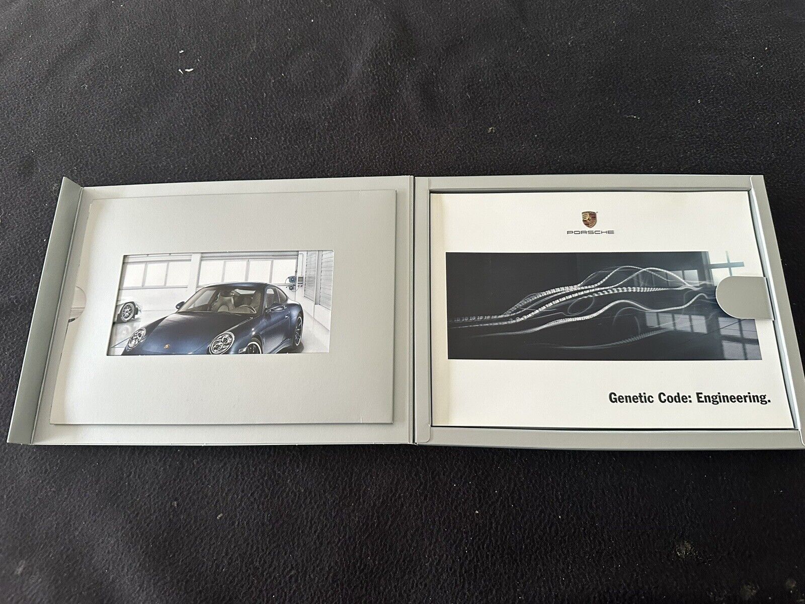 2010 2011 Porsche 911 Carrera S 997 DNA Genetic Code Brochure Silver Box Catalog