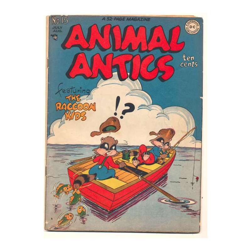 Animal Antics #15 in Fine condition. DC comics [g;