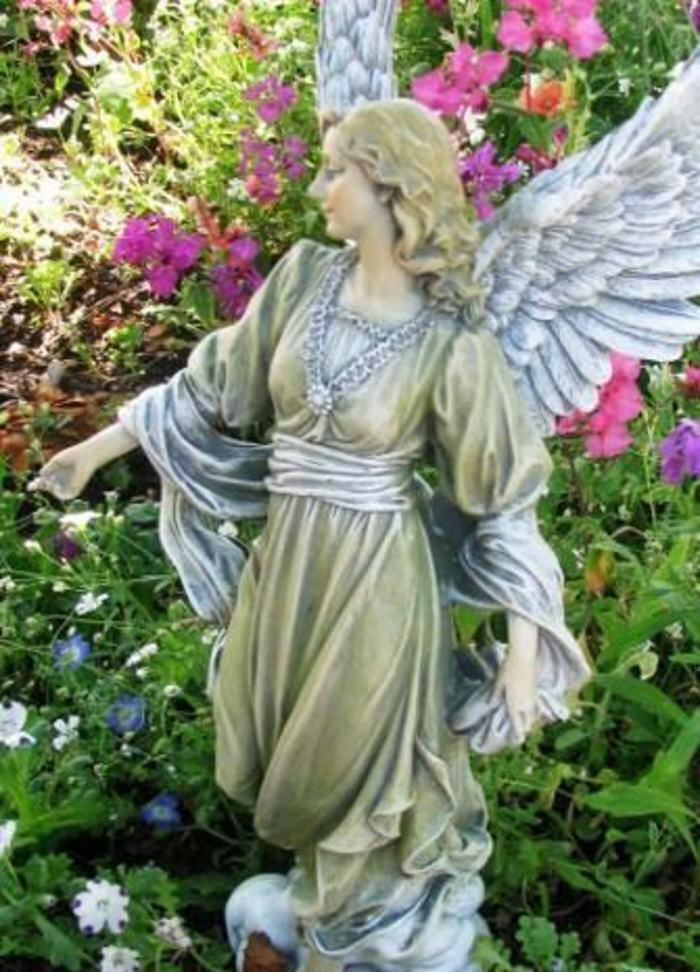 Angel Garden Statue Stunning 16 inch Flowing Person Pet Memorial