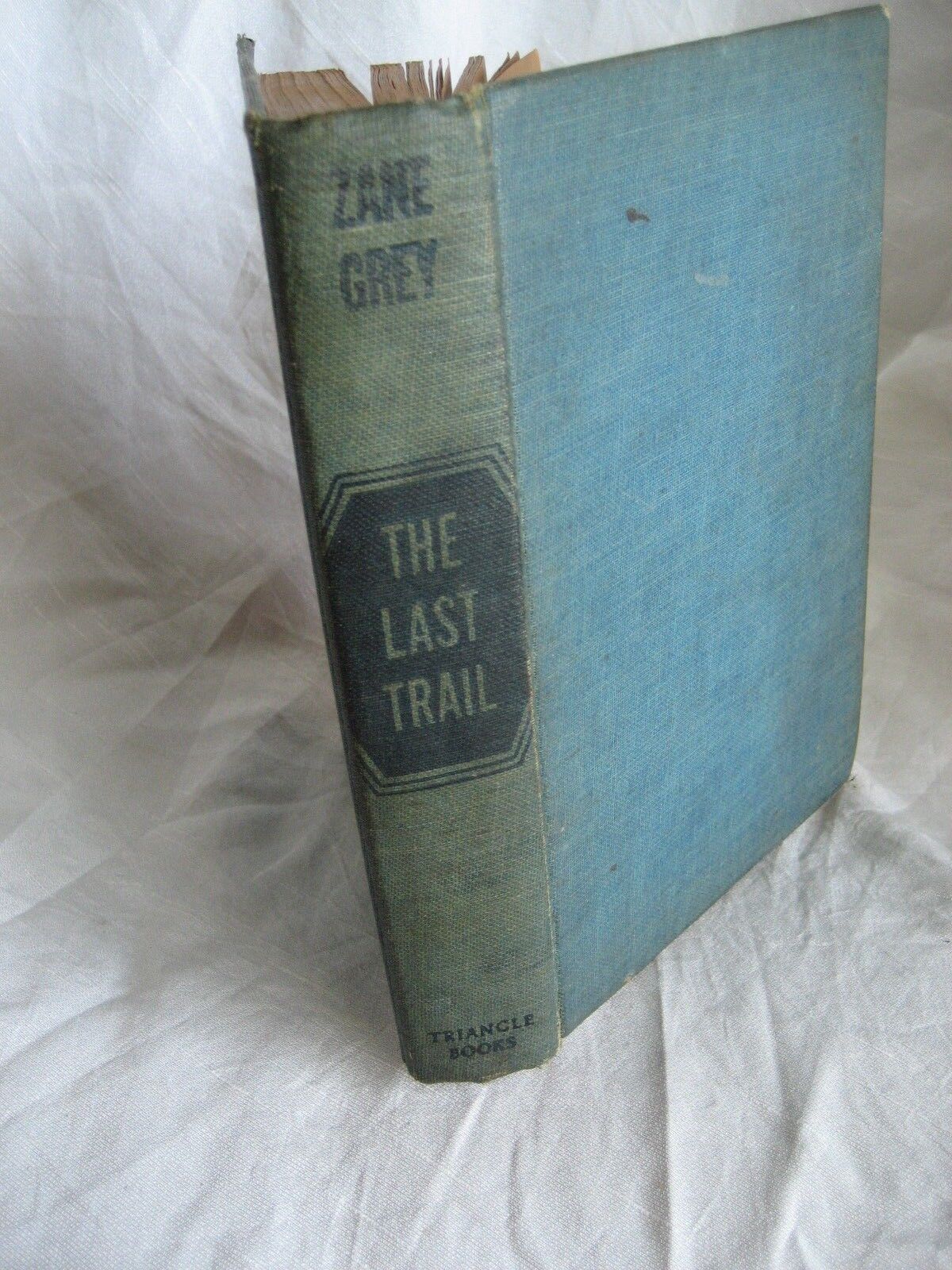 The Last Trail  HC Zane Grey 1941 Triangle Books WESTERN LIFE Great Details
