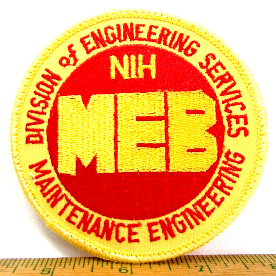 Vtg National Institute of Health NIH Metabolic Epidemiology MEB Jacket Patch DES