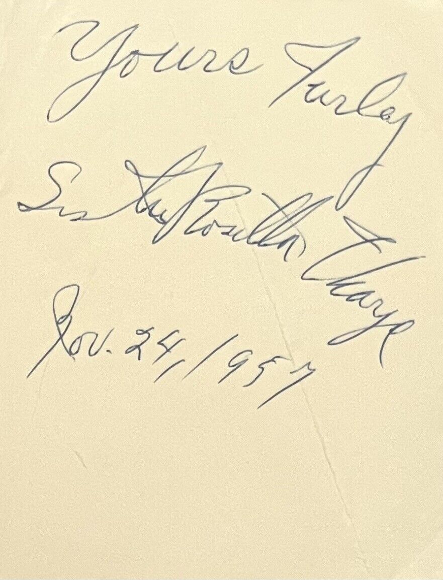 Sister Rosetta Tharpe Signed Autograph Note