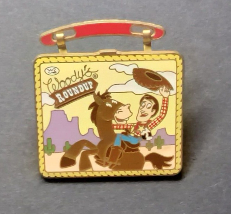 Toy Story 2 WOODY'S ROUNDUP Lunchbox Pin 40506 @ 2005