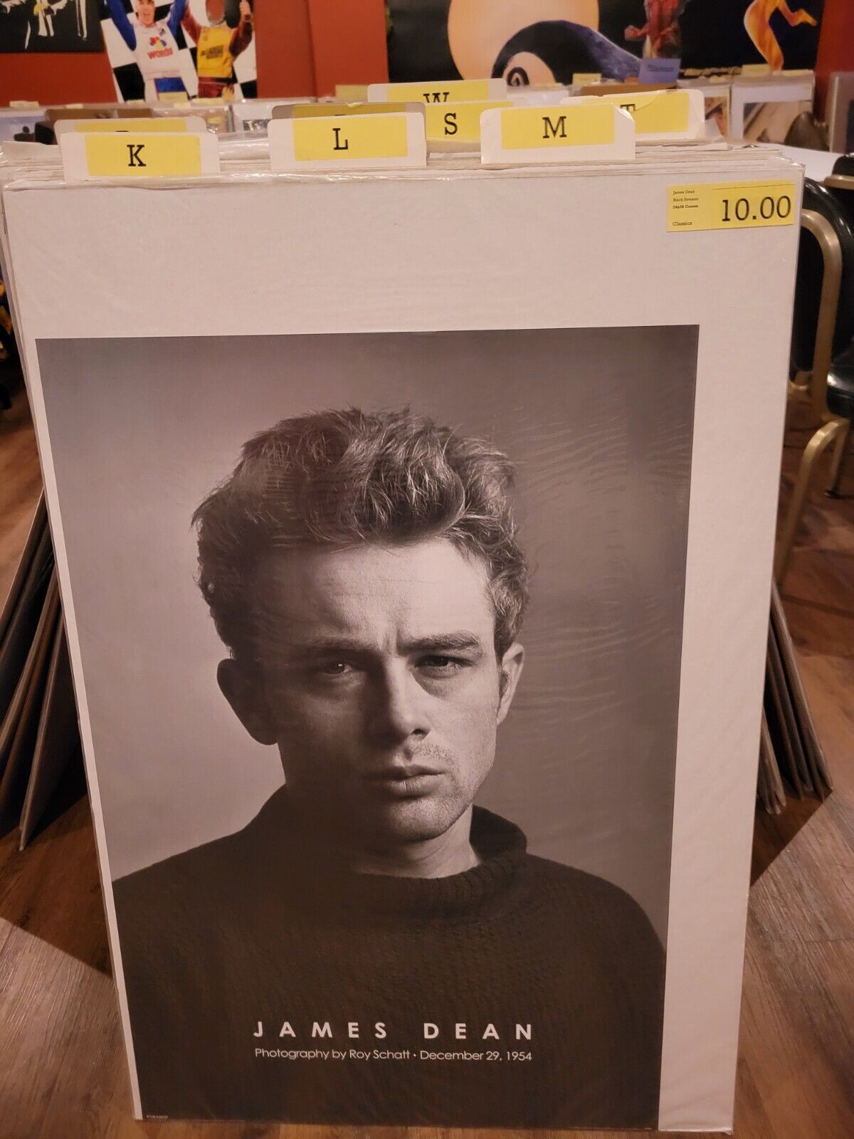James Dean - Black Sweater - 24x36 Classics Poster