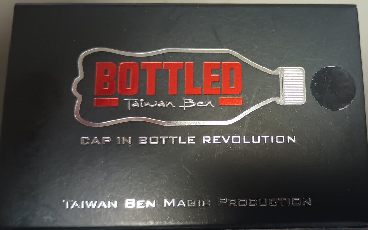 BOTTLED (Black Coke Zero) by Taiwan Ben Bottle Cap in Bottle Magic Trick