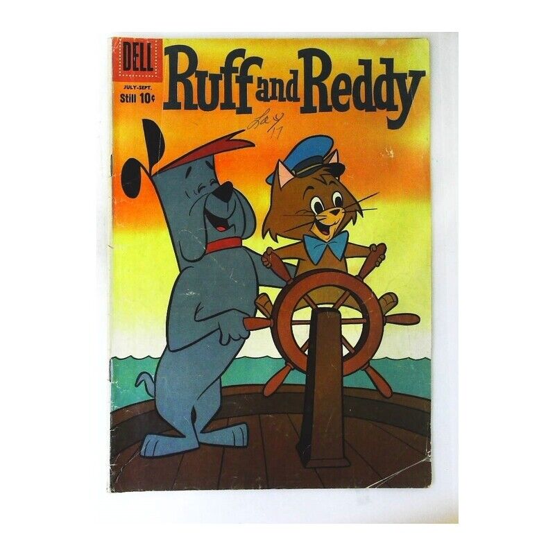Ruff and Reddy #6 in Fine minus condition. Dell comics [y&