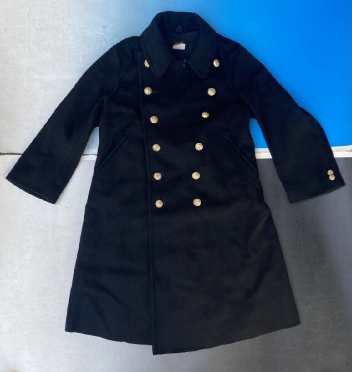 World War II Imperial Japanese Navy Cadet Coat w/Hood - Mitsukoshi
