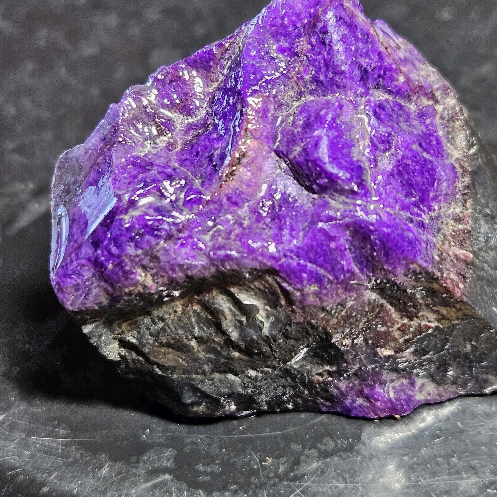 Sugilite Rough Wessels Mine Purple Gel 46 Grams