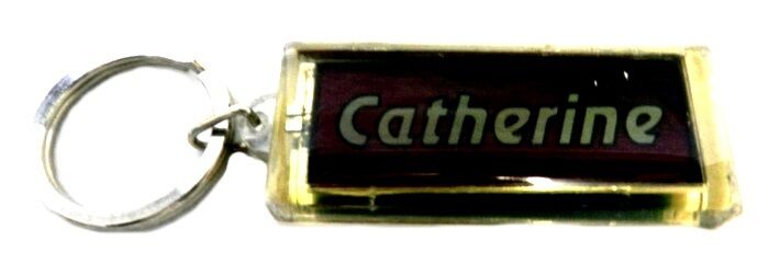 Powered Flashing Key Ring Williamsburg VA Catherine Personalized Solar Souvenir 