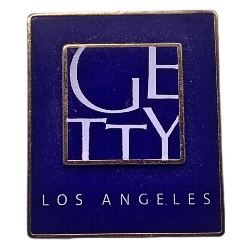 Vintage The Getty Center Museum Los Angeles Travel Souvenir Pin
