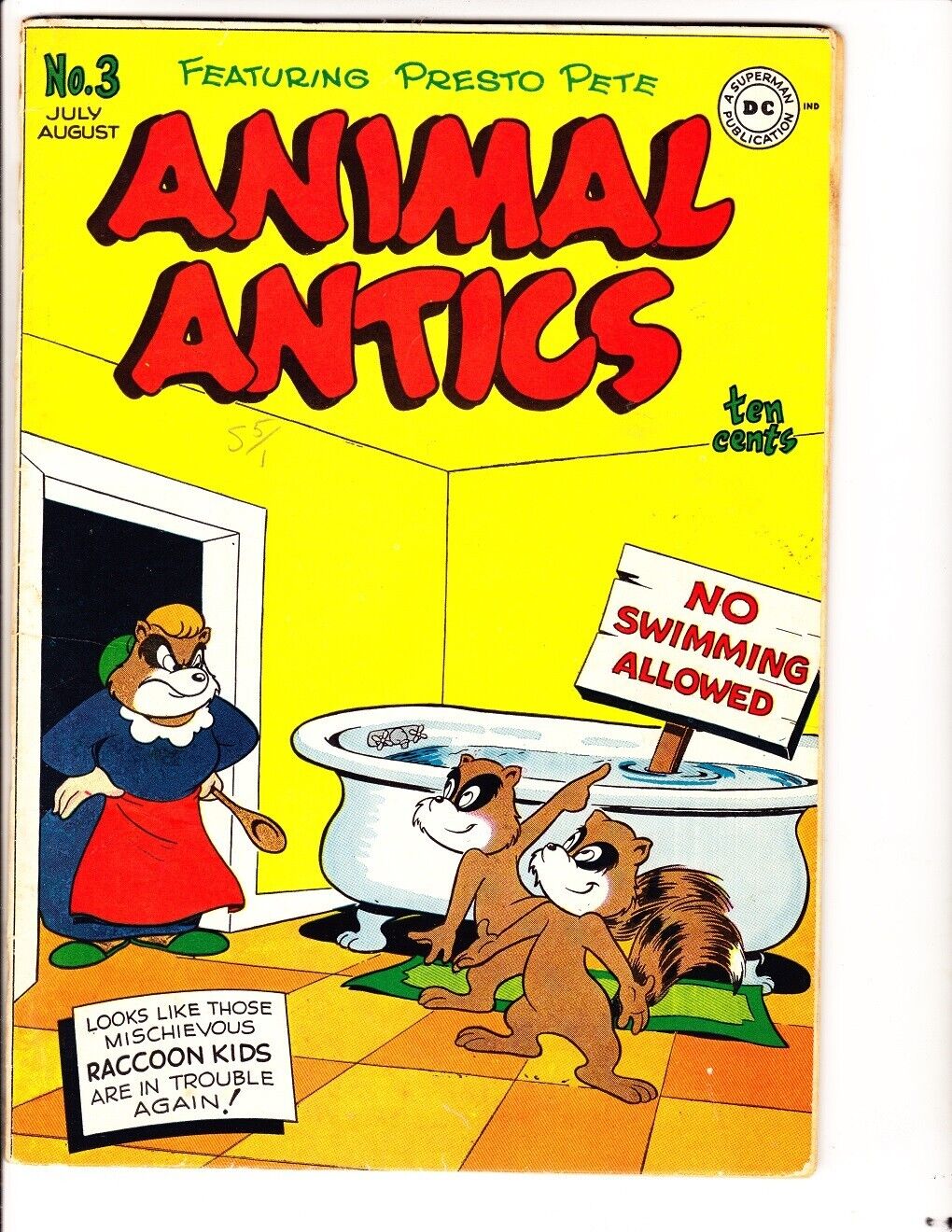 Animal Antics 3 (1946): FREE to combine- in Very Good-  condition