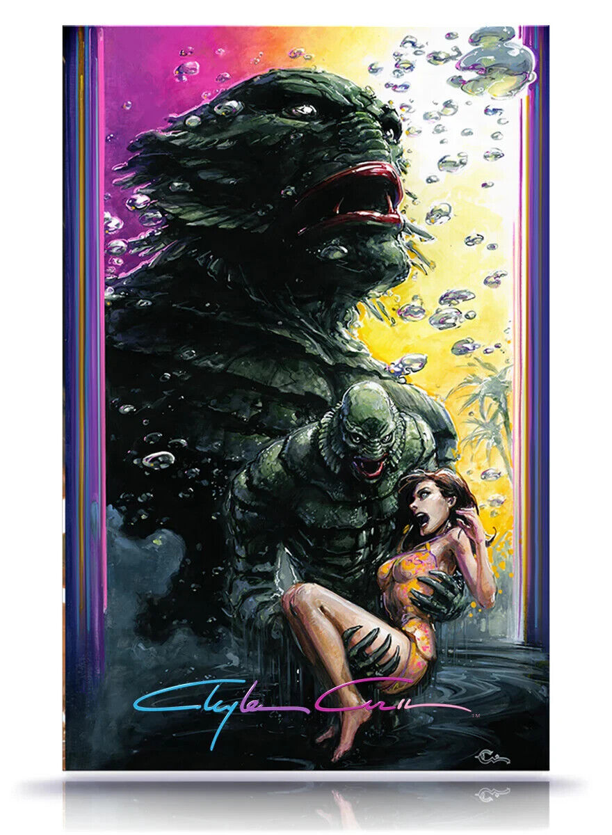 Creature From The Black Lagoon Lives #1 Clayton Crain Infinity Sig ltd 200 preor