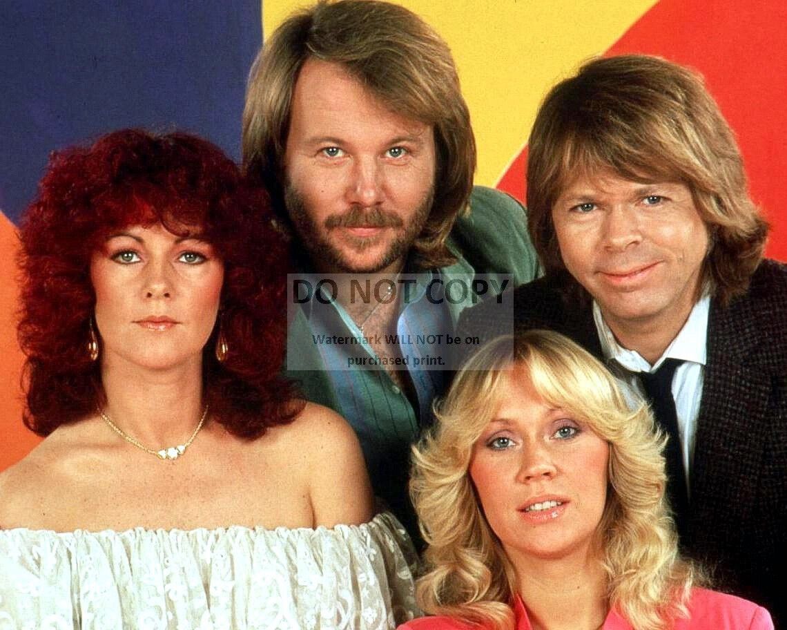 ABBA LEGENDARY SWEDISH POP MUSIC GROUP - 8X10 PUBLICITY PHOTO (AB-037)