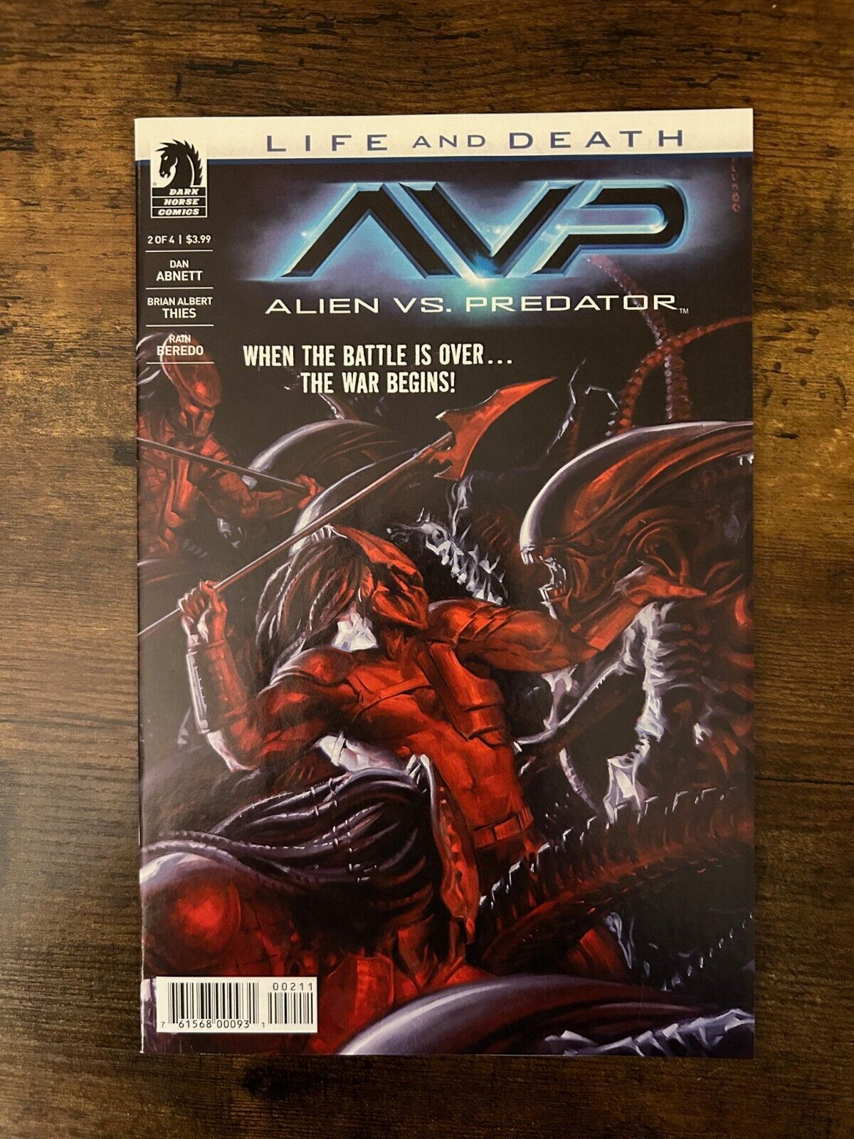 Alien Vs. Predator Life And Death #2 Dark Horse Comics (Jan, 2017) 9.4 NM