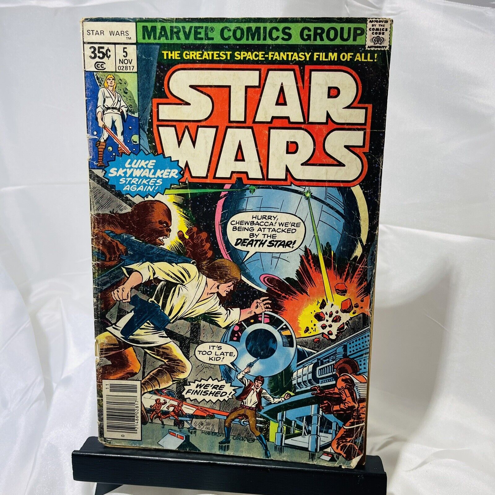 Star Wars #5 (November, 1977) Marvel Comics A New Hope Newsstand
