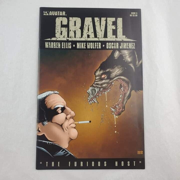 Gravel #5 2008 Avatar Press Warren Ellis Comic Book 