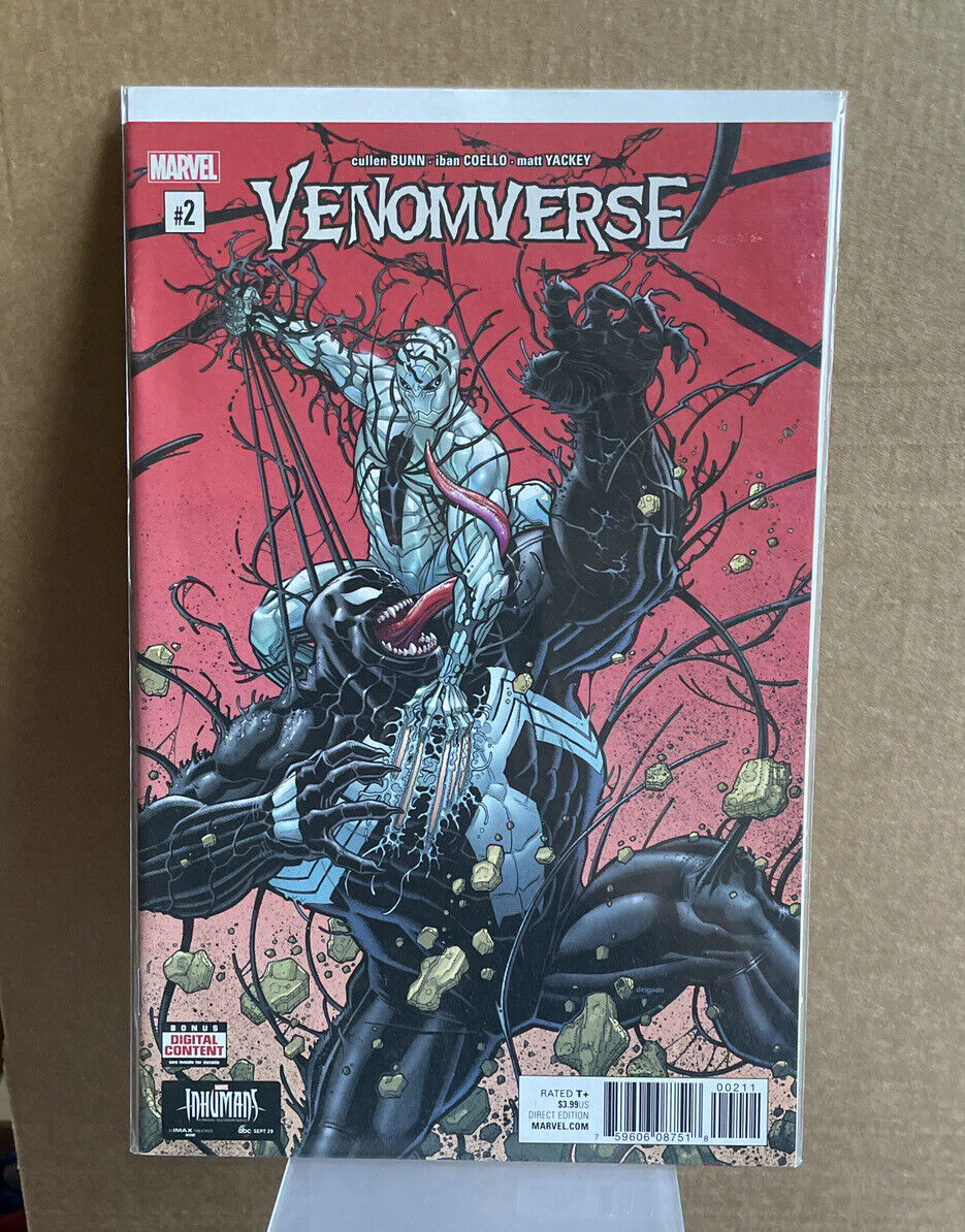 VENOMVERSE #2 COVER A FIRST PRINT Marvel Comics 2017 9.2-9.4