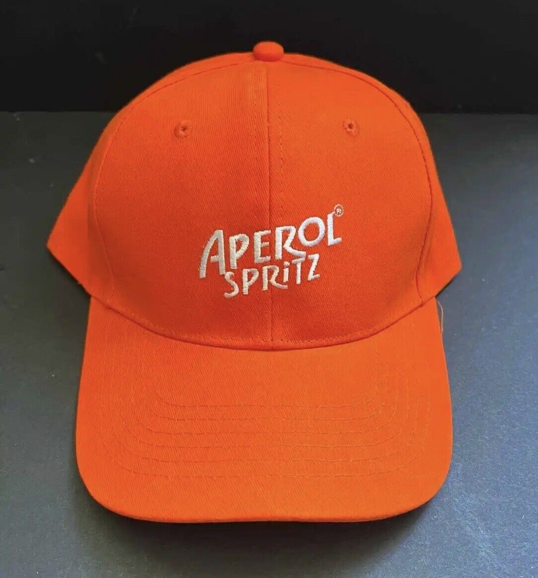 Aperol Spritz Brand New Orange Snapback Adjustable Baseball Hat Cap Lid