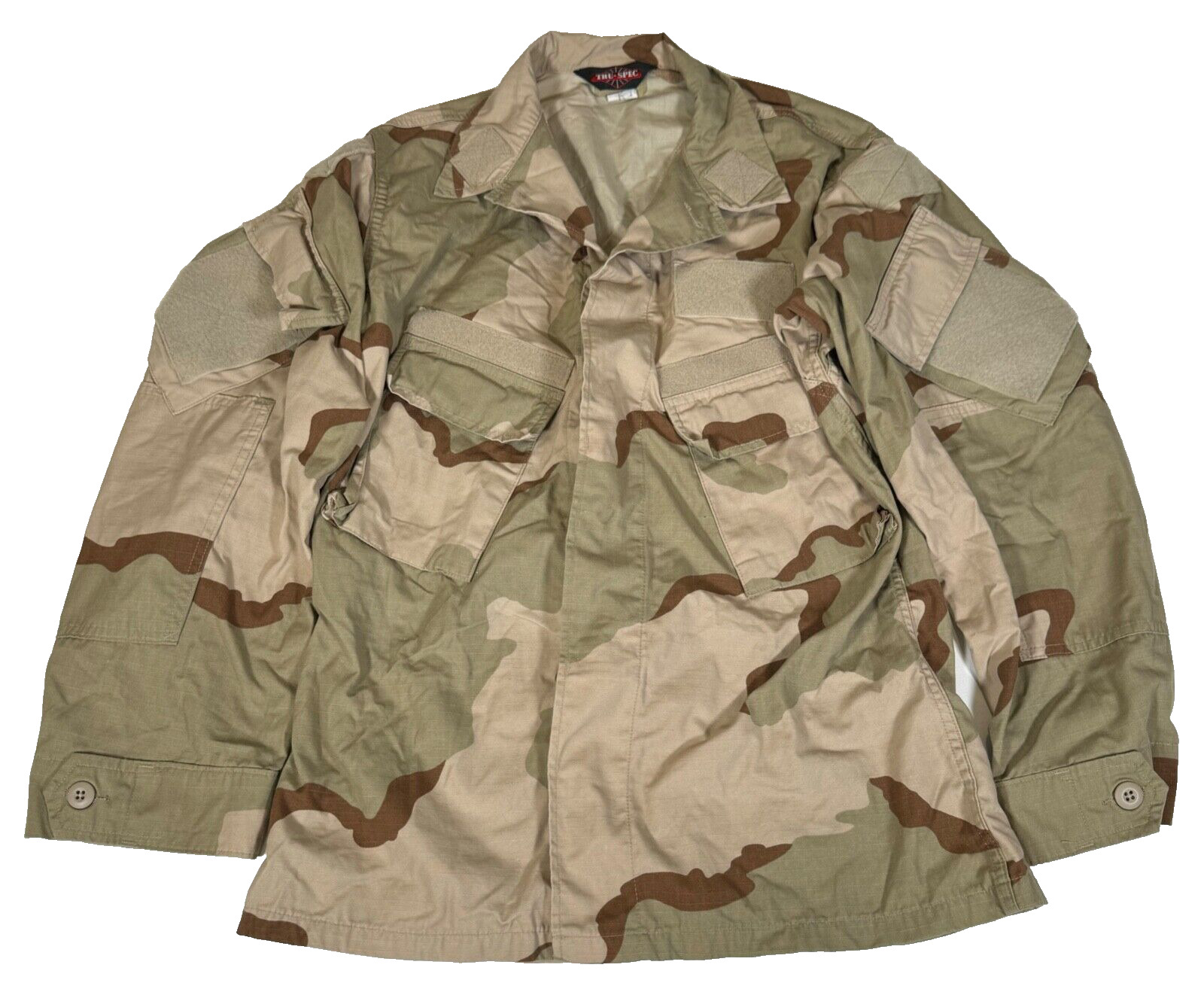 Tru Spec SOF Raid Modified DCU Tri Color Desert Jacket Shirt Medium Regular