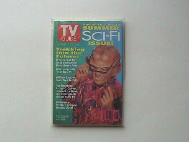 TV Guide July 1993 Summer Sci-Fi Issue Armin Shimerman-Quark