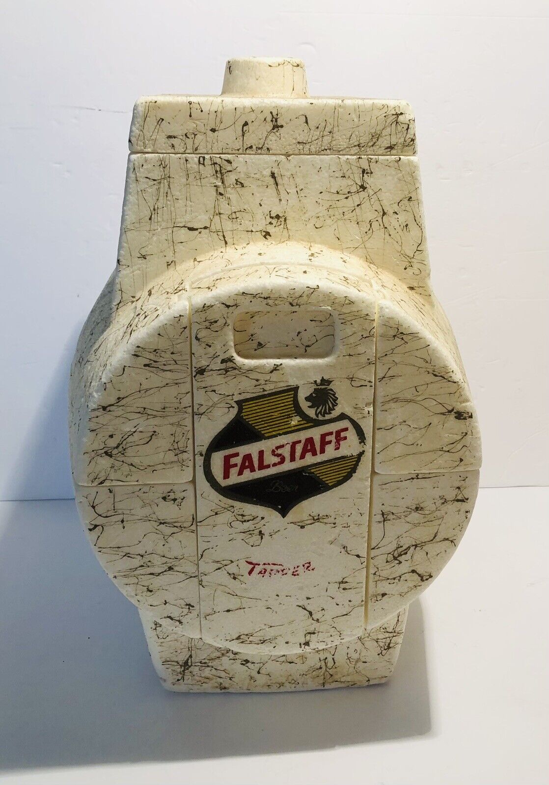 Falstaff Beer Styrofoam Cooler for the Tapper 2 1/2 Gallon Keg - Keg Included