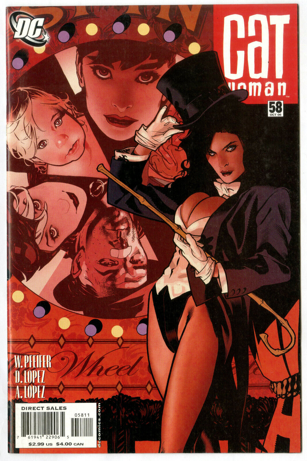 Catwoman #58 Adam Hughes  Cover  DC    F- NM 2006 